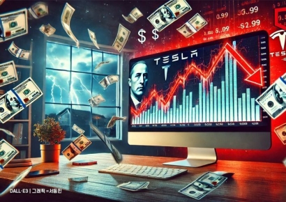 하루새 시총 189조 증발한 테슬라…트럼프 "내일 차 뽑으러 간다"