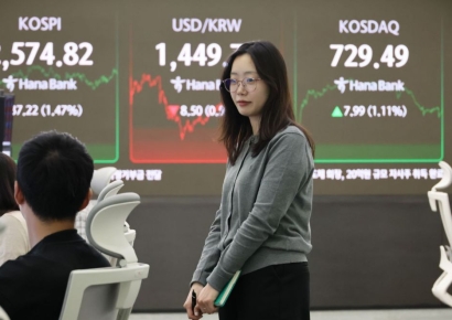 양시장 1%대 상승 마감…외국인·기관 양매수