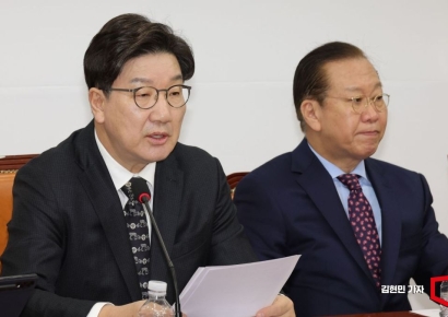 [포토] 권성동 "천대엽 '즉시항고 필요' 발언, 경솔하다"