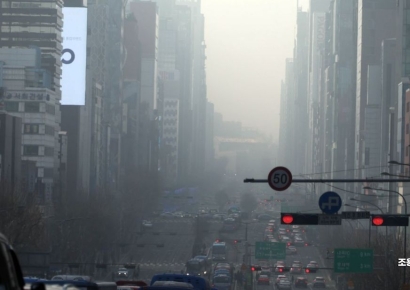 [포토] 미세먼지에 황사, 대기질 빨간불