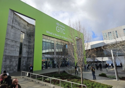 [르포]초록 물결로 출렁이는 새너제이…'GTC 2025' 개막, 첨단 기술의 향연