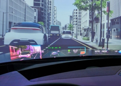 "차량 앞유리창에 주행 정보가"…현대모비스 신기술 8종 선보인다