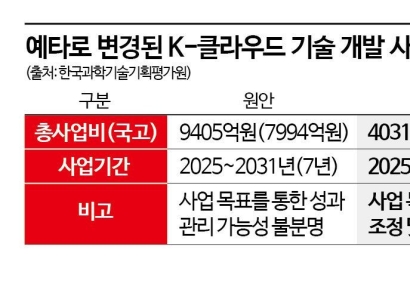 "GPU 대체 쉽지 않네"…국산 AI 반도체 사업 예산 57% 삭감 