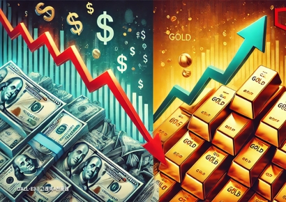 안전자산 머니무브…빠지는 달러예금, 치솟는 골드뱅킹