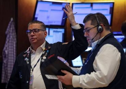 [뉴욕증시]관세 불확실성에 일제 하락…'비둘기 파월' 효과 하루 그쳐