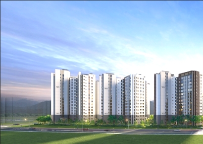 금호건설, 부산 ‘에코델타시티 아테라’ 견본주택 개관