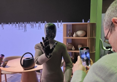 [르포]인간 닮아가는 로봇들…엔비디아, 영화 속 미래를 현실로