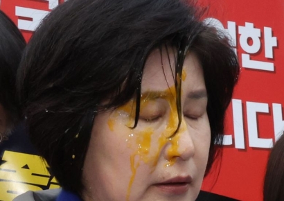 경찰 “백혜련 ‘계란 투척 사건' 피의자 특정해 수사 중”