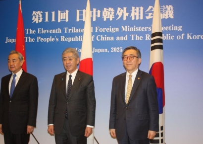 한중일 외교장관 회의…조태열 "北문제 허심탄회 논의 기대"
