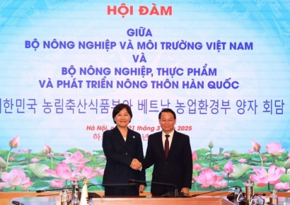 베트남 농업장관 만난 송미령 "폭넓은 농업 협력 기대"