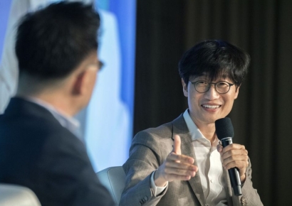 트럼프 주니어 만난 이해진 네이버 의장…"AI 등 협력 방안 논의"