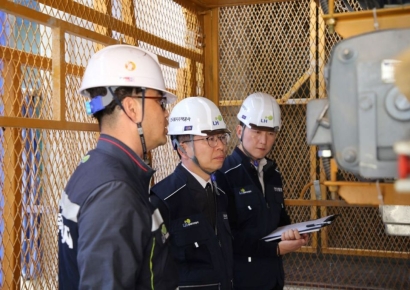 LH, 추락사고 예방 캠페인…안전본부장, 건설현장 찾아 점검