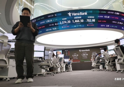 [포토] 트럼프 관세 후폭풍, 국내 증시는?