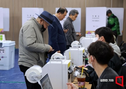 [포토] '조기대선 가늠자' 4·2 재보선, 28~29일 사전투표…전국 23곳 실시