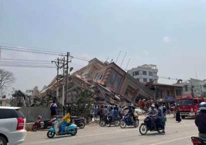 미얀마 강진 사망자 694명…부상자 1670명