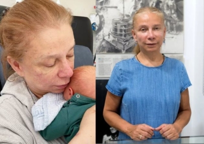 66세에 자연 임신, 10번째 아이 출산한 비결은