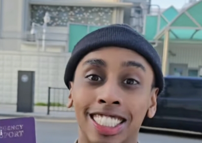 '소녀상 모욕' 美유튜버, 헌재 주변서 뭐하나 봤더니