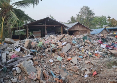 국제기구, '강진' 미얀마 긴급지원 호소…최고등급 비상사태 선포
