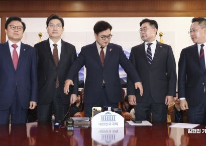 여·야 원내대표 회동 시작부터 '삐걱'…10조 추경안 난항 예상
