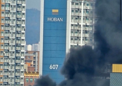 광주 도심 어린이집 건물서 화재…3명 연기 흡입