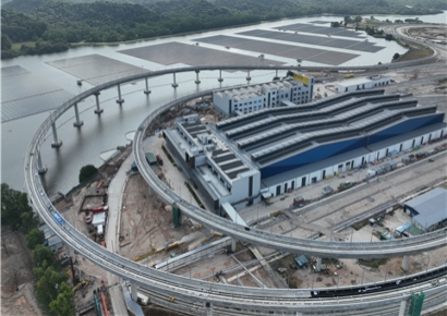 GS건설, '동남아 최초' 싱가포르 종합 철도 시험 센터 준공