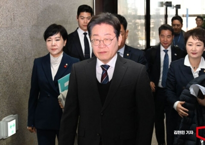 이재명 "헌재 尹 탄핵 선고기일 지정…합당 결론 기대"