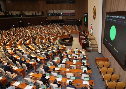 '마은혁 임명 촉구' 결의안 국회 통과...'공산주의자' 발언에 여야 충돌(종합)
