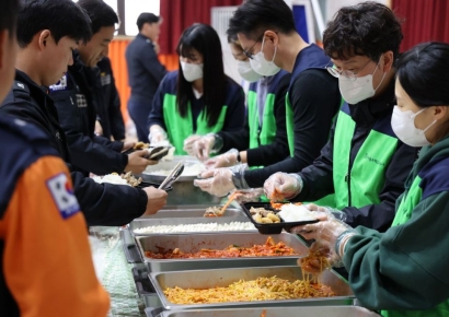 SH공사, 산불 피해 복구 5000만원 기부…산청에서 봉사활동