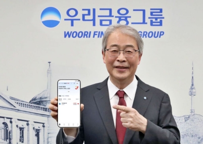 임종룡 회장 "우리금융 밸류업 이행 의지 해외투자자에게 적극 설명"