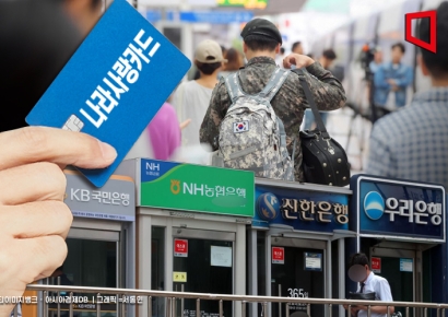 [1mm금융톡]軍心잡기 나선 은행권…나라사랑카드에 몰두하는 이유