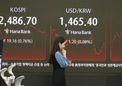 美 관세쇼크·탄핵심판 임박…원·달러 환율 16.5원 급락 출발(상보)