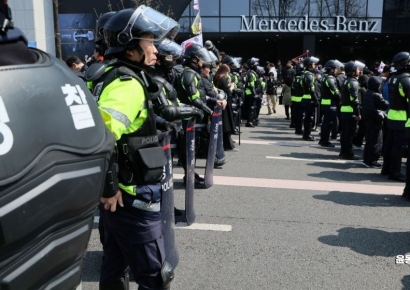[포토] '질서 유지'