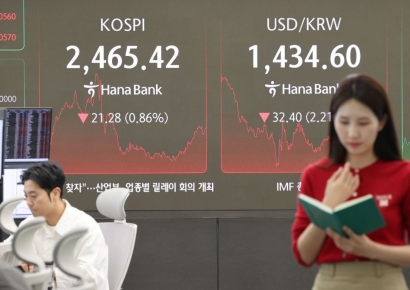 美 관세충격·尹 파면…환율 32.9원 급락, 2년5개월 만 최대 낙폭(상보)