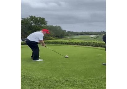 "트럼프 나가라" 美 전역 시위 다음날, 그가 올린 영상 보니…