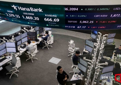 [포토] 전날 급락 딛고 상승 출발한 코스피