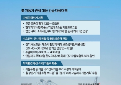 '25% 車관세 대응' 유동성 3조 추가 공급…국내 수요 늘려 충격완화