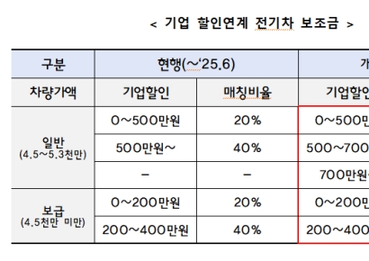 전기차, 더 싸지나…보조금 더 받고, 기간도 연장