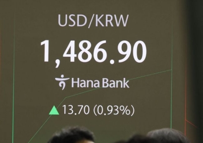[포토] 원/달러 환율 금융위기 후 최고가 경신