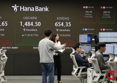 [포토] 분주한 딜링룸