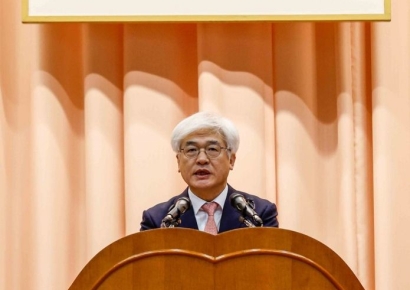 [포토] 취임사하는 마은혁 헌법재판관