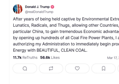 '클린 석탄'외친 트럼프, 韓은 CCU로 탄소 감축[백종민의 쇼크웨이브]