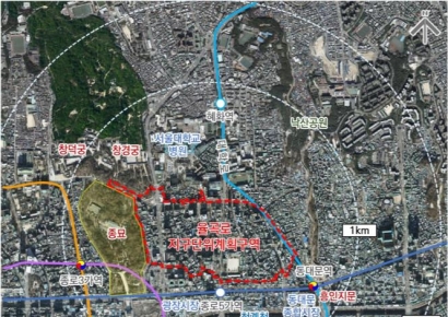 율곡로 지구단위계획 재정비…상업지역 용적률 상향