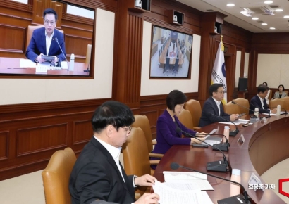 [포토] 대외경제장관회의 주재한 최상목 부총리