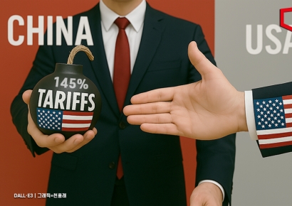 트럼프, '145% 관세폭탄' 던져 놓고 "中과 합의 원한다"