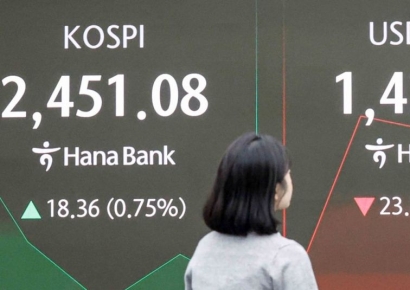 [포토] 원달러 환율 하락 개장