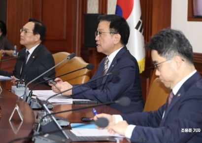 [포토] 추경 관련 발언하는 최상목 부총리