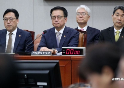 [포토] 눈 감은 최상목 부총리