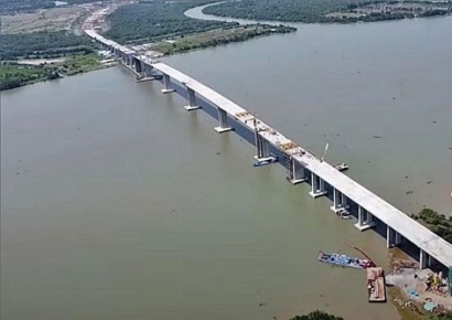 금호건설, 베트남 통일 50주년 맞춰 '년짝대교' 조기 개통