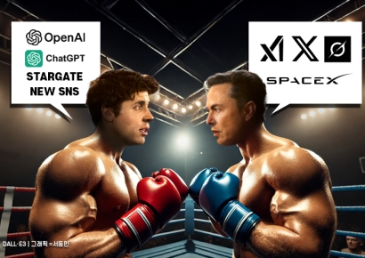 AI주도권 놓고 갈등 커지는 올트먼 vs 머스크…이번엔 SNS로 한판 붙는다