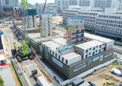 22층 아파트를 레고처럼 쌓는다고? 품평회 연 LH